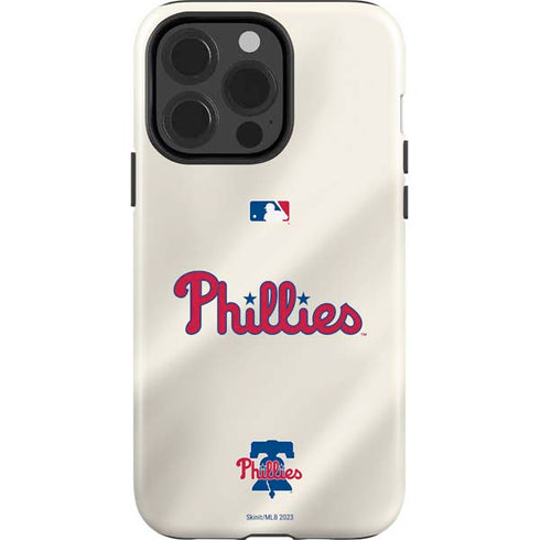 MLB Philadelphia Phillies Road Jersey iPhone 13 Pro Impact Case