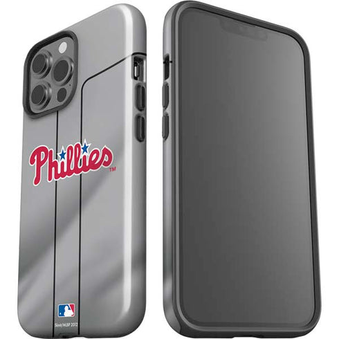 MLB Philadelphia Phillies Road Jersey iPhone 13 Pro Max Impact Case