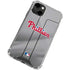 MLB Philadelphia Phillies Road Jersey iPhone 14 Clear Case