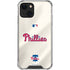 MLB Philadelphia Phillies Road Jersey iPhone 14 Clear Case