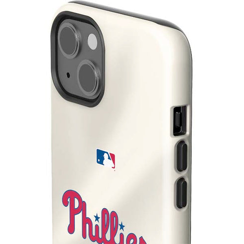 MLB Philadelphia Phillies Road Jersey iPhone 15 Impact Case