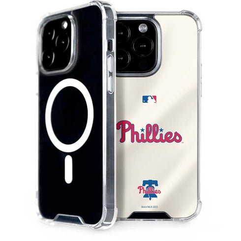 MLB Philadelphia Phillies Road Jersey iPhone 15 Pro MagSafe Case
