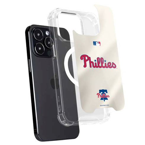 MLB Philadelphia Phillies Road Jersey iPhone 14 Pro MagSafe Case