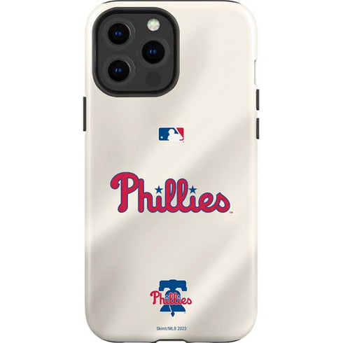 MLB Philadelphia Phillies Road Jersey iPhone 15 Pro Max Impact Case