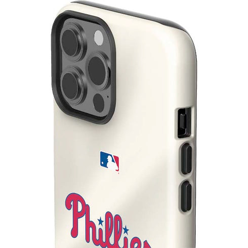 MLB Philadelphia Phillies Road Jersey iPhone 15 Pro Max Impact Case