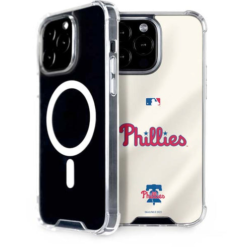 MLB Philadelphia Phillies Road Jersey iPhone 14 Pro Max MagSafe Case