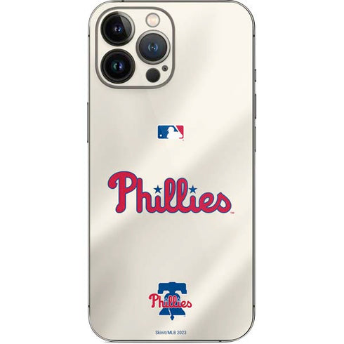 MLB Philadelphia Phillies Road Jersey iPhone 14 Pro Max Skin