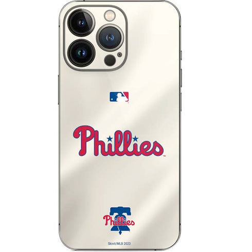 MLB Philadelphia Phillies Road Jersey iPhone 15 Pro Skin