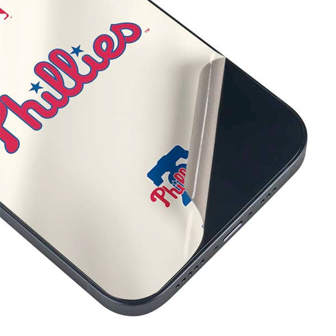 MLB Philadelphia Phillies Road Jersey iPhone 14 Skin