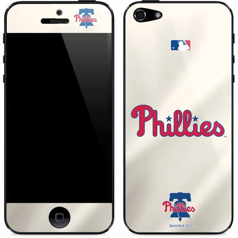 MLB Philadelphia Phillies Road Jersey iPhone 5/5s/5SE Skin