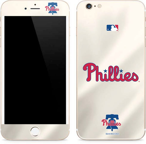 MLB Philadelphia Phillies Road Jersey iPhone 6/6s Plus Skin