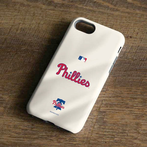 MLB Philadelphia Phillies Road Jersey iPhone 8 Pro Case
