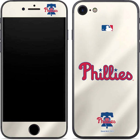 MLB Philadelphia Phillies Road Jersey iPhone 8 Skin