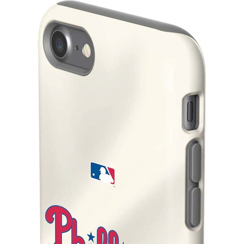 MLB Philadelphia Phillies Road Jersey iPhone SE (2nd & 3rd Gen) Pro Case