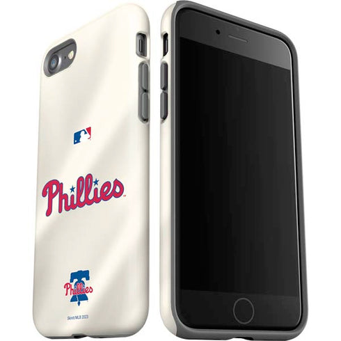 MLB Philadelphia Phillies Road Jersey iPhone SE (2nd & 3rd Gen) Pro Case