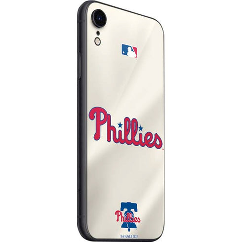 MLB Philadelphia Phillies Road Jersey iPhone SE (2nd & 3rd Gen) Skin