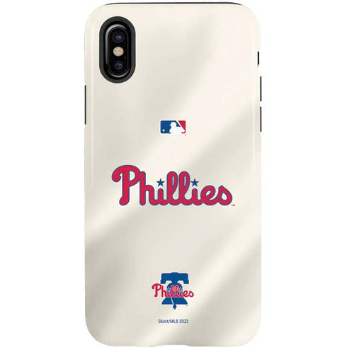 MLB Philadelphia Phillies Road Jersey iPhone X Pro Case