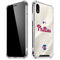 MLB Philadelphia Phillies Road Jersey iPhone XR Clear Case