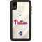MLB Philadelphia Phillies Road Jersey iPhone XR Waterproof Case