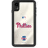 MLB Philadelphia Phillies Road Jersey iPhone XR Waterproof Case