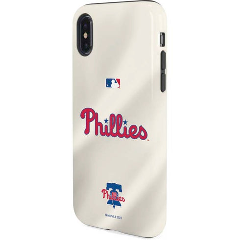 MLB Philadelphia Phillies Road Jersey iPhone XS Pro Case