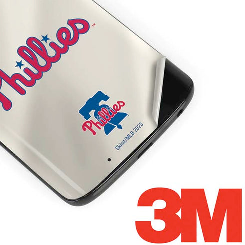 MLB Philadelphia Phillies Road Jersey Moto G6 Skin