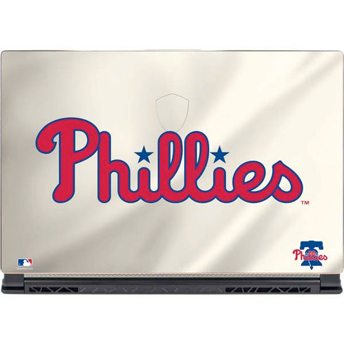 MLB Philadelphia Phillies Road Jersey MSI GS65 Stealth Laptop Skin