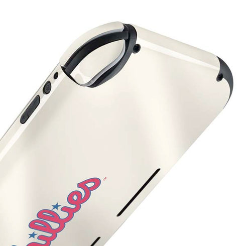 MLB Philadelphia Phillies Road Jersey Nintendo Switch Lite Skin