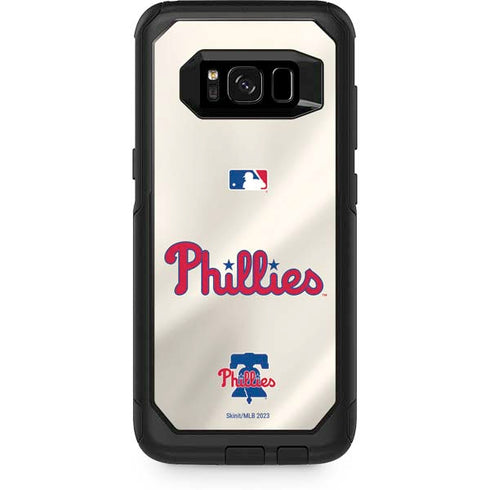 MLB Philadelphia Phillies Road Jersey Otterbox Commuter Galaxy Skin