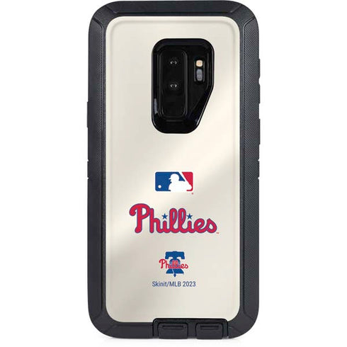 MLB Philadelphia Phillies Road Jersey Otterbox Defender Galaxy Skin