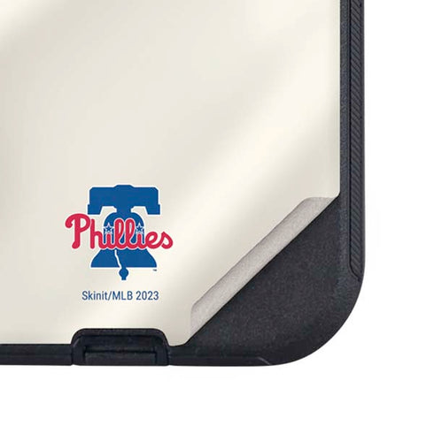 MLB Philadelphia Phillies Road Jersey Otterbox Defender iPhone Skin