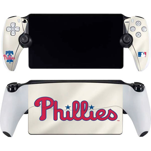 MLB Philadelphia Phillies Road Jersey PlayStation Portal Remote Player Skin