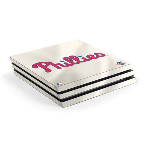 MLB Philadelphia Phillies Road Jersey PS4 Pro Console Skin
