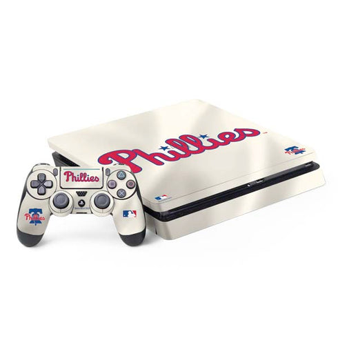 MLB Philadelphia Phillies Road Jersey PS4 Slim Bundle Skin