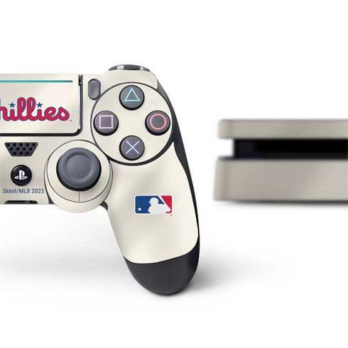 MLB Philadelphia Phillies Road Jersey PS4 Slim Bundle Skin