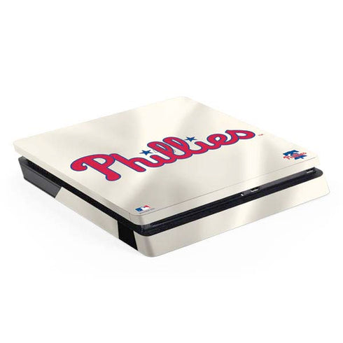 MLB Philadelphia Phillies Road Jersey PS4 Slim Skin