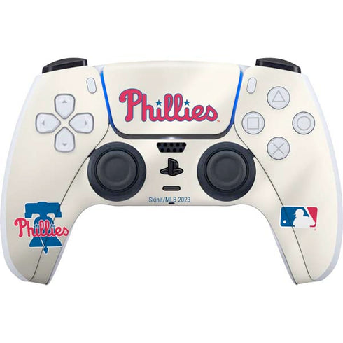 MLB Philadelphia Phillies Road Jersey PS5 Controller Skin