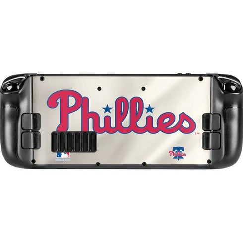 MLB Philadelphia Phillies Road Jersey Steam Deck Handheld Gaming Computer Skin