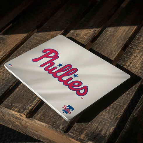 MLB Philadelphia Phillies Road Jersey Surface Laptop 3 13.5in Skin