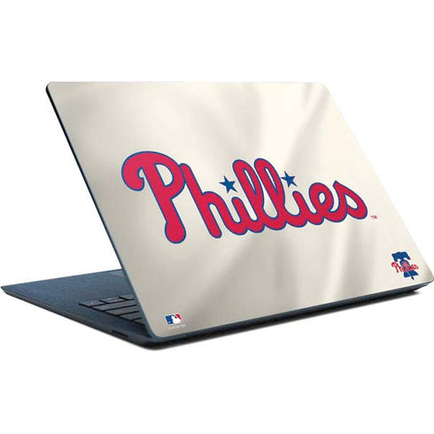 MLB Philadelphia Phillies Road Jersey Surface Laptop Skin