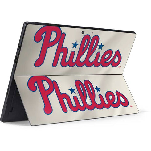 MLB Philadelphia Phillies Road Jersey Surface Pro 7 Skin
