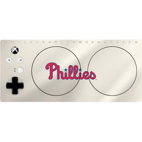 MLB Philadelphia Phillies Road Jersey Xbox Adaptive Controller Skin
