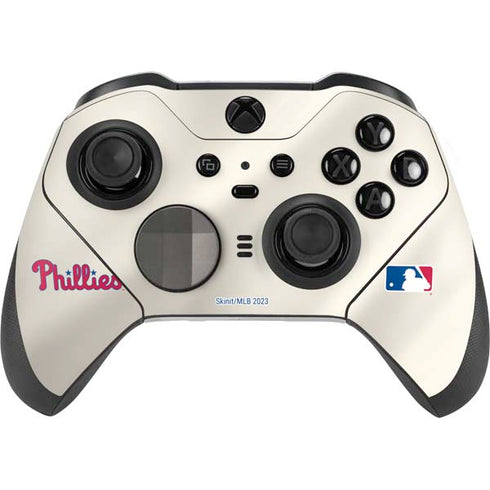 MLB Philadelphia Phillies Road Jersey Xbox Elite Wireless Controller Series 2 Skin
