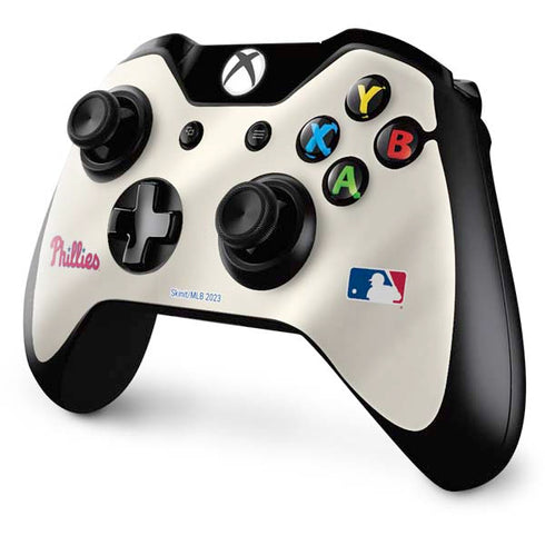 MLB Philadelphia Phillies Road Jersey Xbox One Controller Skin