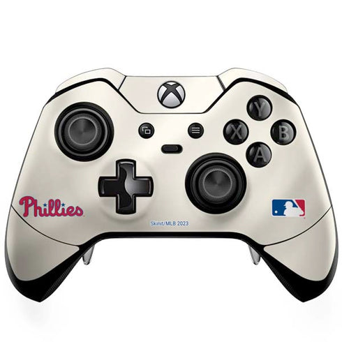 MLB Philadelphia Phillies Road Jersey Xbox One Elite Controller Skin