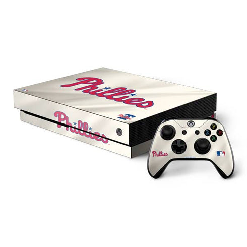 MLB Philadelphia Phillies Road Jersey Xbox One X Bundle Skin