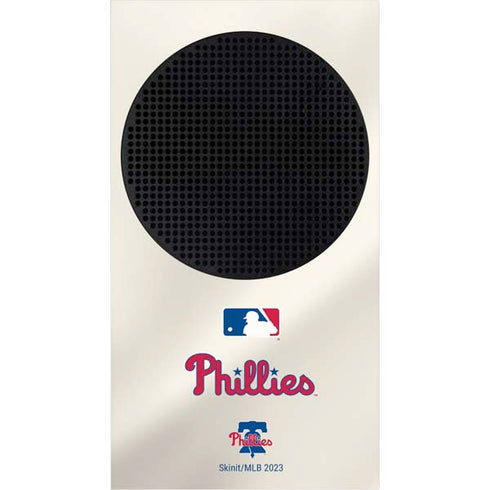 MLB Philadelphia Phillies Road Jersey Xbox Series S Console Skin
