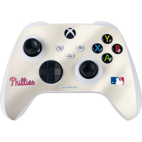 MLB Philadelphia Phillies Road Jersey Xbox Series S Controller Skin