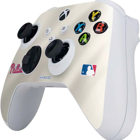 MLB Philadelphia Phillies Road Jersey Xbox Series S Controller Skin