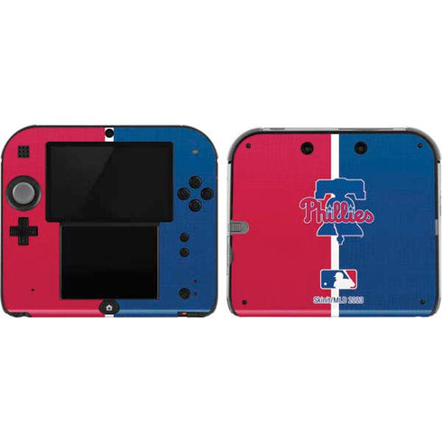 MLB Philadelphia Phillies Split Nintendo 2DS Skin